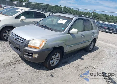 2006 Kia Sportage Ex V6/Lx V6 from USA, damaged, VIN KNDJF723367229520